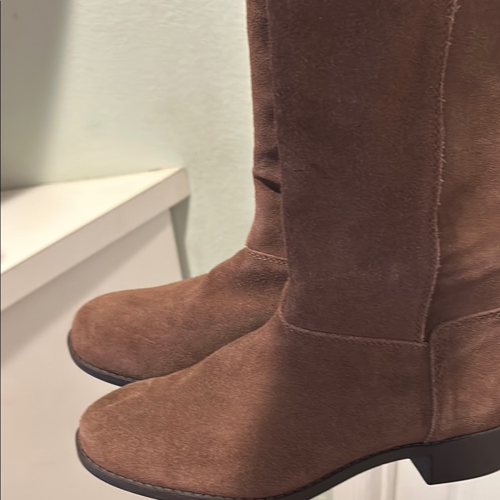 Brown Suede Women's Boots